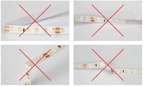 led лента Arlight RT-A252-19mm 24V Day4000 IP20 - требования по монтажу