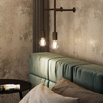 филаментные led лампы Gauss - пример использования