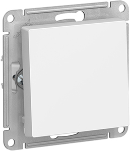переключатель 1-клавишный Systeme Electric AtlasDesign, лотос - внешний вид