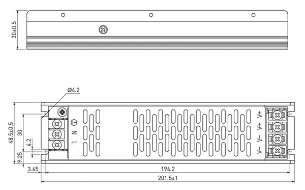 Блок питания 24В 200Вт IP20 Arlight 