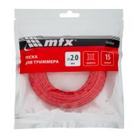 Леска для триммеров 2,0мм*15м витой квадрат MTX