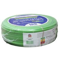 ВВГ-Пнг(А)-LS 3*1,5 ок(N;PE)-0,66кВ медь ЗЕЛЁНЫЙ ПЛОСКИЙ кабель /(100м) Кристалл-Электро