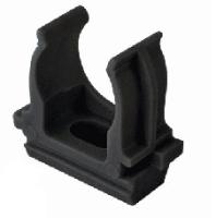 Держатель для трубы 20мм черный PlexUp 10шт 