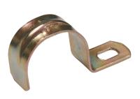 Скоба однолапковая 25-26мм сталь Кристалл 3шт 