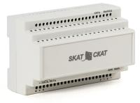 SKAT-12-6.0-DIN (SKAT ИБП-12/6-DIN) источник питания 12В 6А пластиковый корпус под DIN рейку 35 мм