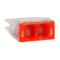 Клемма 2*2,5мм2 с пастой оранжевый КЭАЗ OptiKit СМК 2273-242 упак (100 шт)