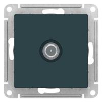 AtlasDesign изумруд розетка TV оконечная скрытая 1-ая 