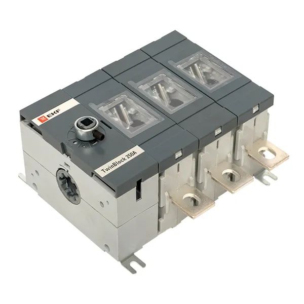 Рубильник 3Р 250А без ручки TwinBlock EKF PROxima 