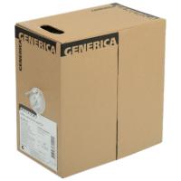 UTP 4*2*0,5 Cat5e серый (ПВХ) кабель внутренний коробка(305м)24AWG РЕЕСТР РПП GENERICA (IEK)
