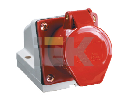 Розетка силовая стационарная 32А 3P+PE IP44 ССИ-124 IEK 