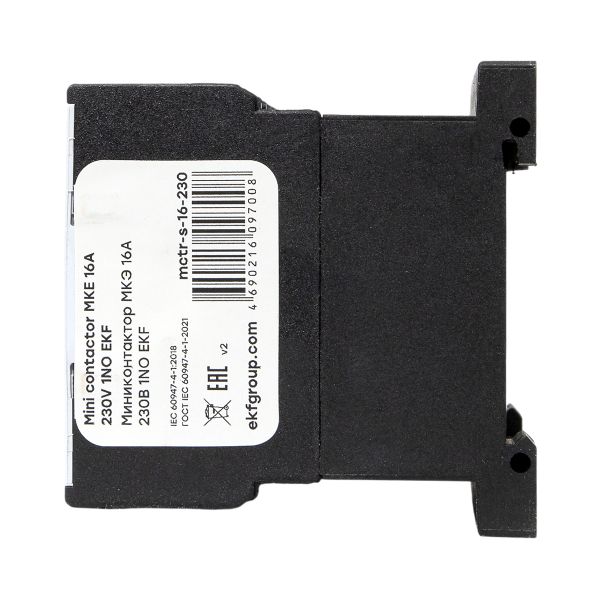 Миниконтактор 16А 230В 1NO МКЭ EKF