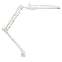 Светильник настольный 11Вт 2G7 белый струбцина Дельта 