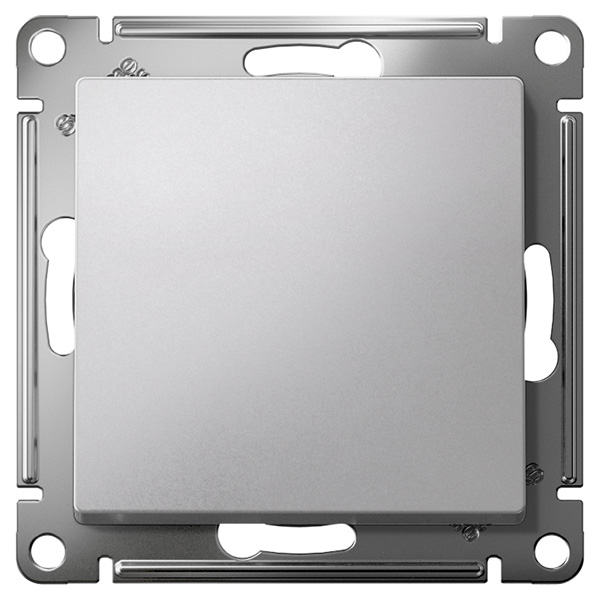 AtlasDesign алюминий переключатель 1кл скрытая 10А IP20 