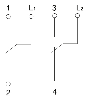 Сканди бежевый выключатель проходной 2кл скрытая 10А IP20 