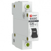 Автомат 1Р 25А C 4,5кА ВА47-29 EKF Basic 