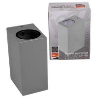 Светильник настенный 2*50Вт GU10 IP65 серый металл Jazzway