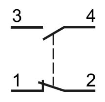 Выключатель концевой рычаг с роликом IP54 ВП 15К-21А-231-54 У2 IEK полумгновен. действ.