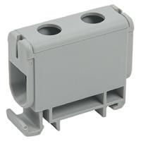 Клемма вводная DIN-рейка 50мм2 160А серый IEK 