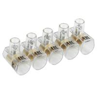 Клеммник КЗВИ 57А концевой 5*1 10мм2 прозрачный IEK 