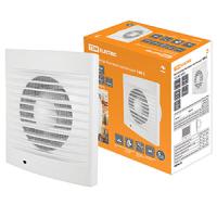 Вентилятор вытяжной d150 белый с индикатором TDM