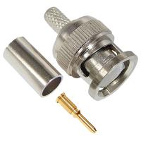 Штекер BNC серебро RG-58