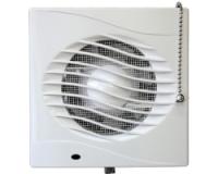 Вентилятор вытяжной d120 белый с веревочным выключателем ЭВЕНТ 