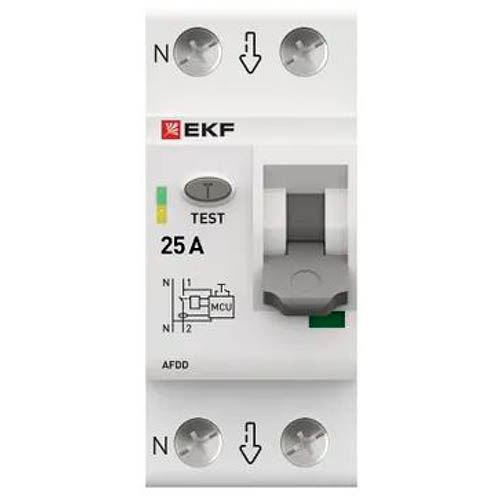 Устройство защиты от дугового пробоя (УЗДП) 1P+N 25А EKF PROxima