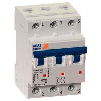 Автомат 3Р 10А C 6кА ВМ63 КЭАЗ OptiDin 