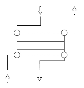 Фортепиано белый переключатель перекрестный 1кл скрытая 10А IP20 