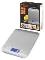 Весы кухонные электронные 10кг TDM нержавейка 2*LR03