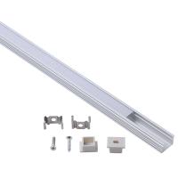 Профиль с экраном встраиваемый 16*12*2000мм Gauss крепеж+заглушки