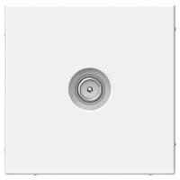 АртГэллери белый розетка TV оконечная скрытая 1-ая 