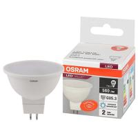 Лампа свд GU5.3 7Вт 6500К 560лм MR16 матовая  Osram LED Value