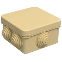 Коробка 70*70*40 квадрат сосна IP55 без текстуры, Промрукав 