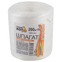 Шпагат полипропиленовый 1200Текс 200м Рыжий кот