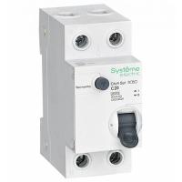 Дифавтомат 2Р 20А C тип AC 30мА 4,5кА City9 2мод Systeme Electric