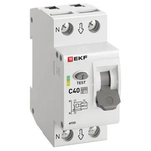 Устройство защиты от дугового пробоя (УЗДП) 1P+N 40А EKF PROxima