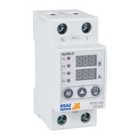 Реле напряжения и тока 1ф 63А 2мод PVС-63 КЭАЗ OptiRel D