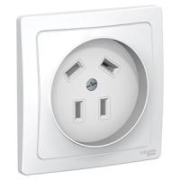 Розетка 32А 440В скрытая белый IP20 Бланка Schneider Electric 