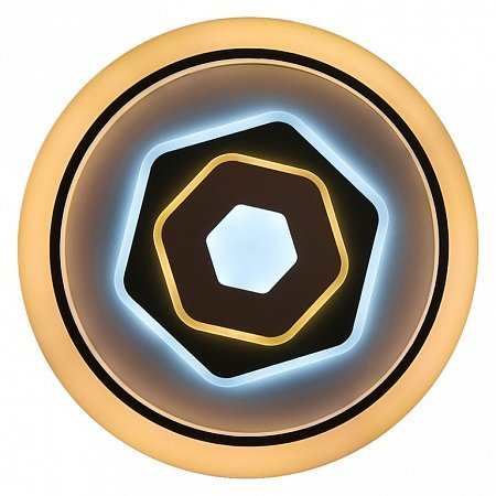 Светильник потолочный (люстра) свд 130Вт 3000К-4000К-6000К 5030лм белый пульт диммер Lumino 01