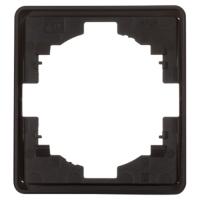 MIELE ROUND Рамка 1-постовая черная KRANZ