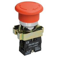 Кнопка LAY5-BS542 "Грибок" аварийная с фиксацией поворот