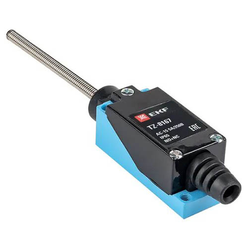 Выключатель концевой гибкий пружинный стержень IP65 TZ-8167 EKF 