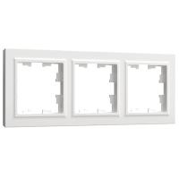 Брайт белый рамка 3-ая универсально 