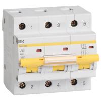 Автомат 3Р 40А D 10кА ВА47-100 IEK 
