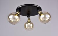 Светильник потолочный (люстра) 3*40Вт E27 черный