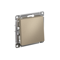 AtlasDesign шампань переключатель перекрестный 1кл скрытая 10А IP20 