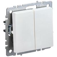 Брайт жемчуг выключатель 2кл скрытая 10А IP20 