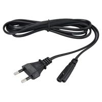 Шнур 1,8м ШВВП 2*0,5 черный разъём тип С7