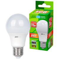 Лампа свд 220В Е27 11Вт 5000К 840лм стандарт A60 матовая Jazzway 